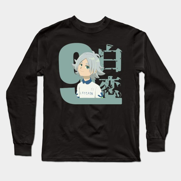 #9 SHIROU FUBUKI Long Sleeve T-Shirt by Suminatsu